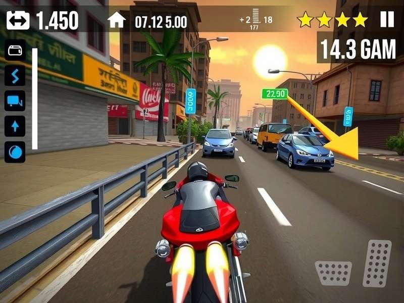 Mumbai Speed multiplayer race in progress